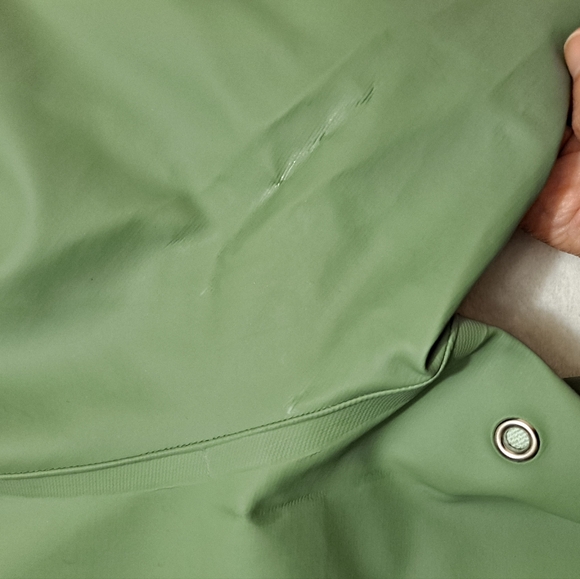 Stutterheim Sage Green Women's Heavyduty Raincoat Waterproof Jacket - Picture 7 of 12